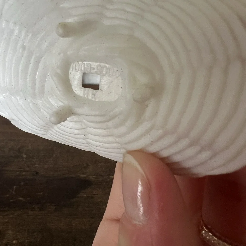 Vintage Wedding Cupcake Cake Decor Plastic White‎ Angels Cupid Basket Lot Of 5